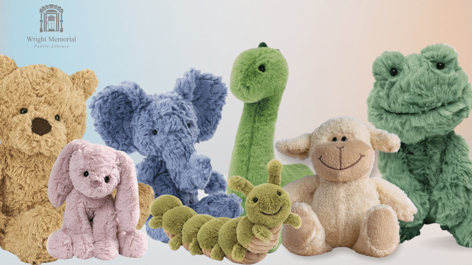 A collection of stuffed animals