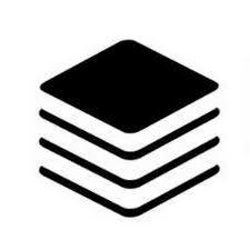 Black and white representation of book stack