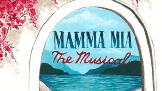 Mamma Mia: The Musical - Oakwood High School musical poster.
