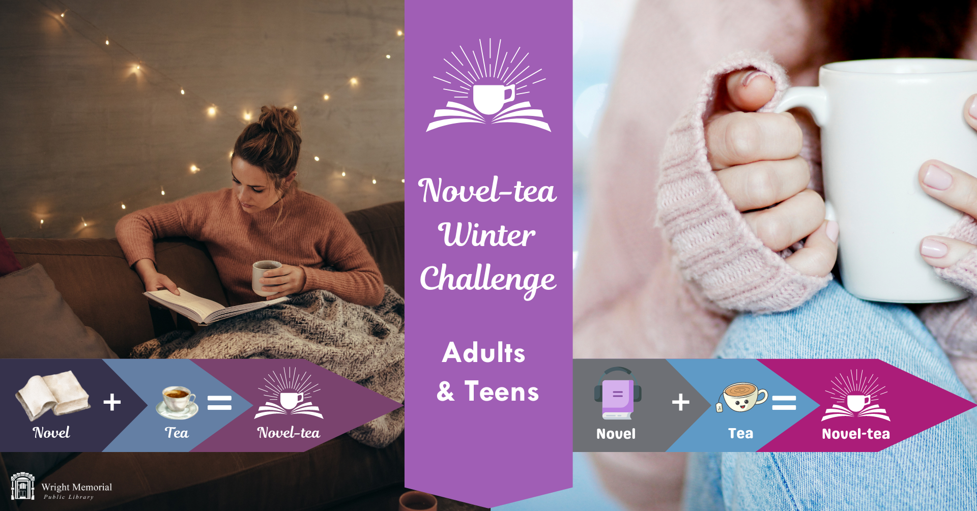 Novel-tea: Winter Challenge: Adults and Teens