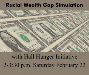 racial wealth gap simulation graphic