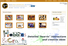 Search Hobbies and Crafts Source from EBSCO