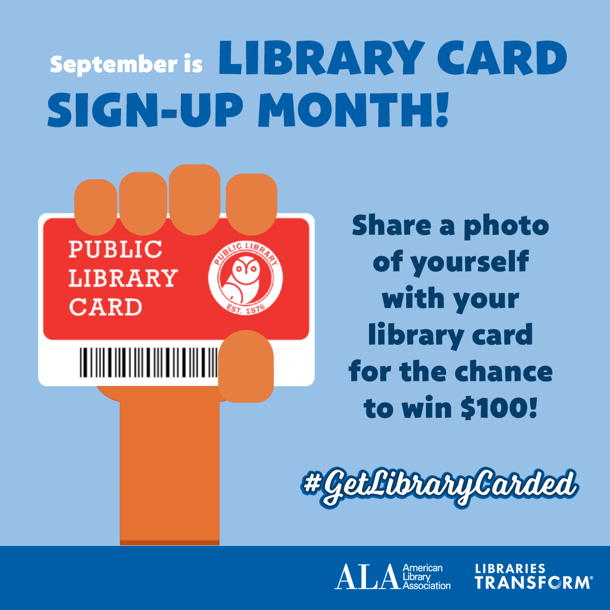 get library carded promotion image