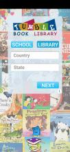 Screenshot: first, select Library